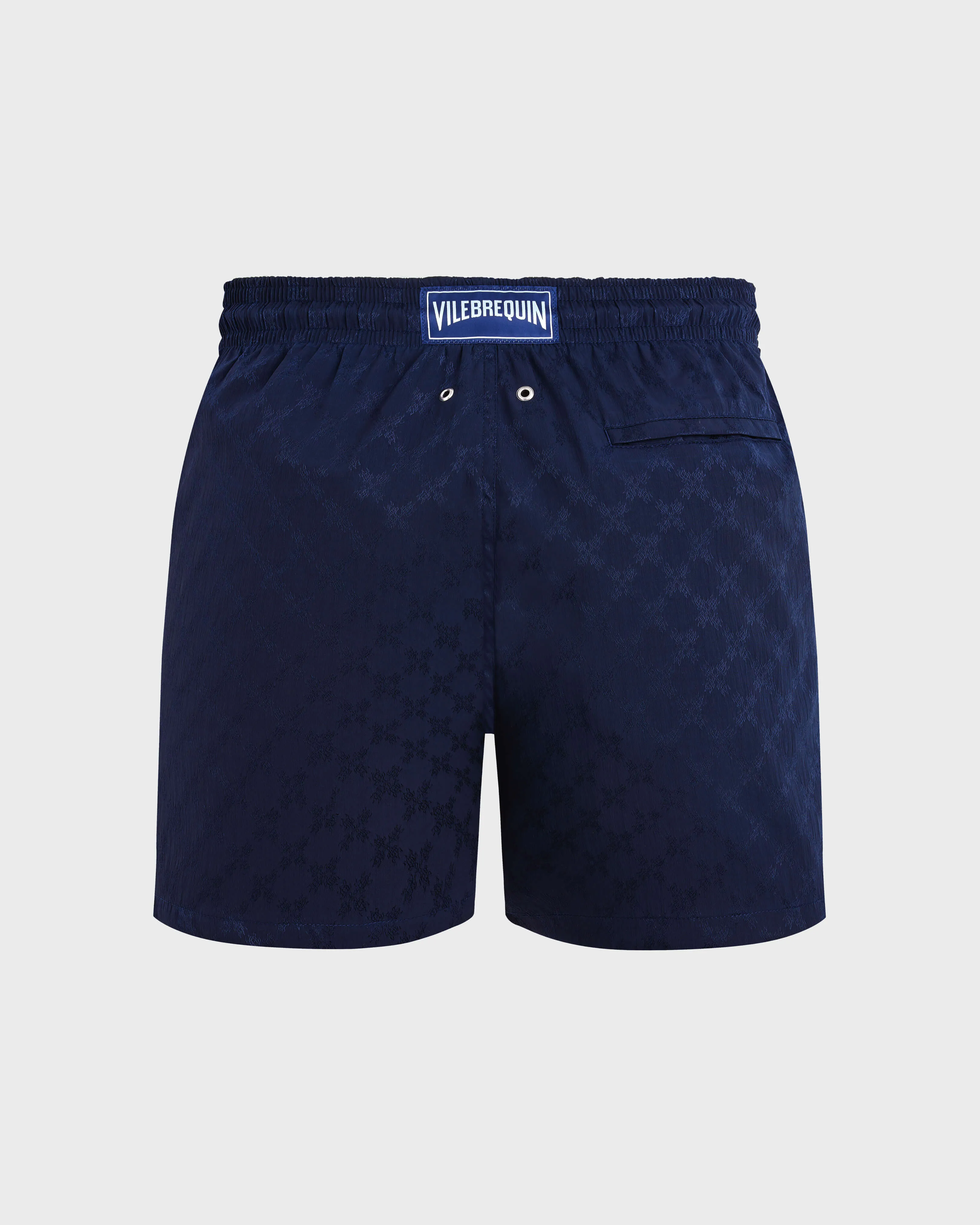 Vilebrequin - Turtle Monogram Jacquard Badeshorts Für Herren - Bademode - Moopea - Blau - Größe XXXL – Bild 2