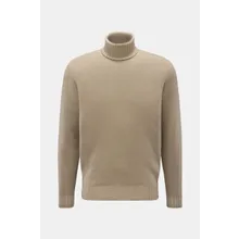 Filippo de Laurentiis - Herren - Merino Rollkragenpullover sand Filippo de Laurentiis - Herren - Merino Rollkragenpullover sand
