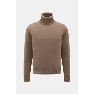 Lunaria Cashmere - Herren - Cashmere Rollkragenpullover graubraun Lunaria Cashmere - Herren - Cashmere Rollkragenpullover graubraun