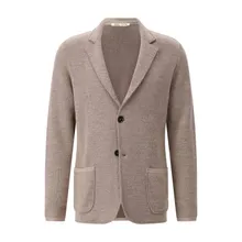 Maurizio Baldassari - Sakko aus Woll-Mix - Größe 56 - braun Maurizio Baldassari - Sakko aus Woll-Mix - Größe 56 - braun