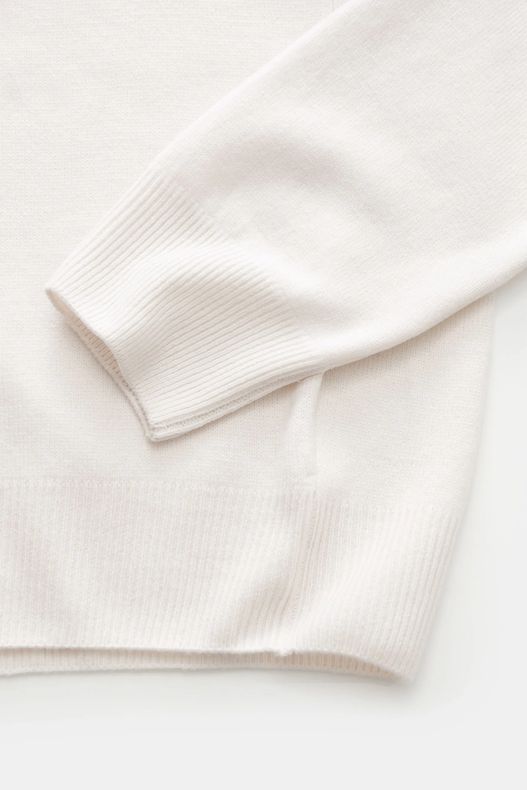BRAUN Hamburg Essentials - Herren - Cashmere V-Neck Pullover offwhite – Bild 3