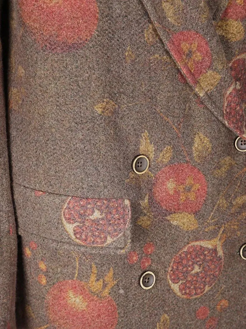 Uma Wang - Camelot Coat - Größe S - braun – Bild 2