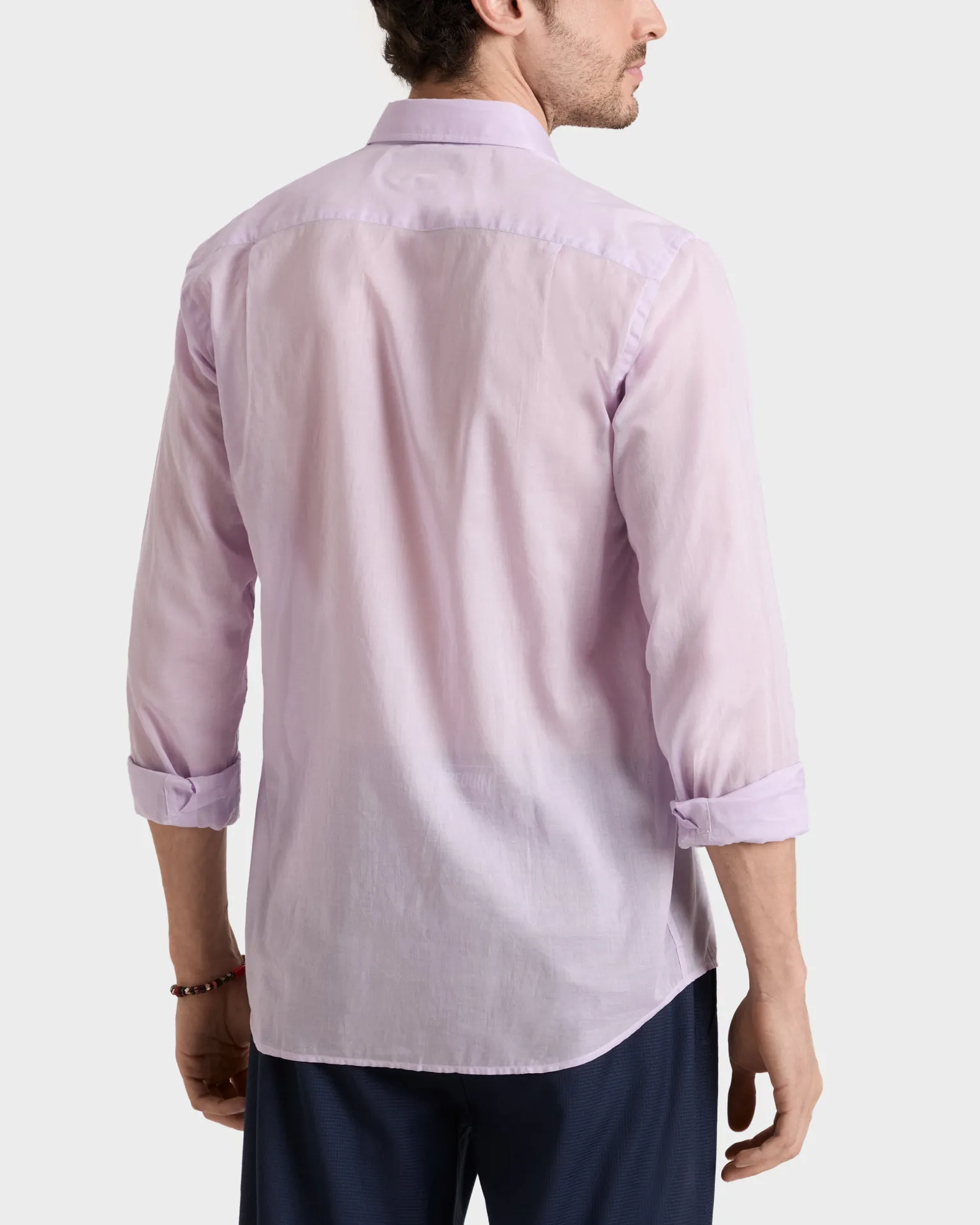 Vilebrequin - Leichtes Solid Unisex-hemd Aus Baumwollvoile - Hemd - Caracal - Rosa - Größe M – Bild 4