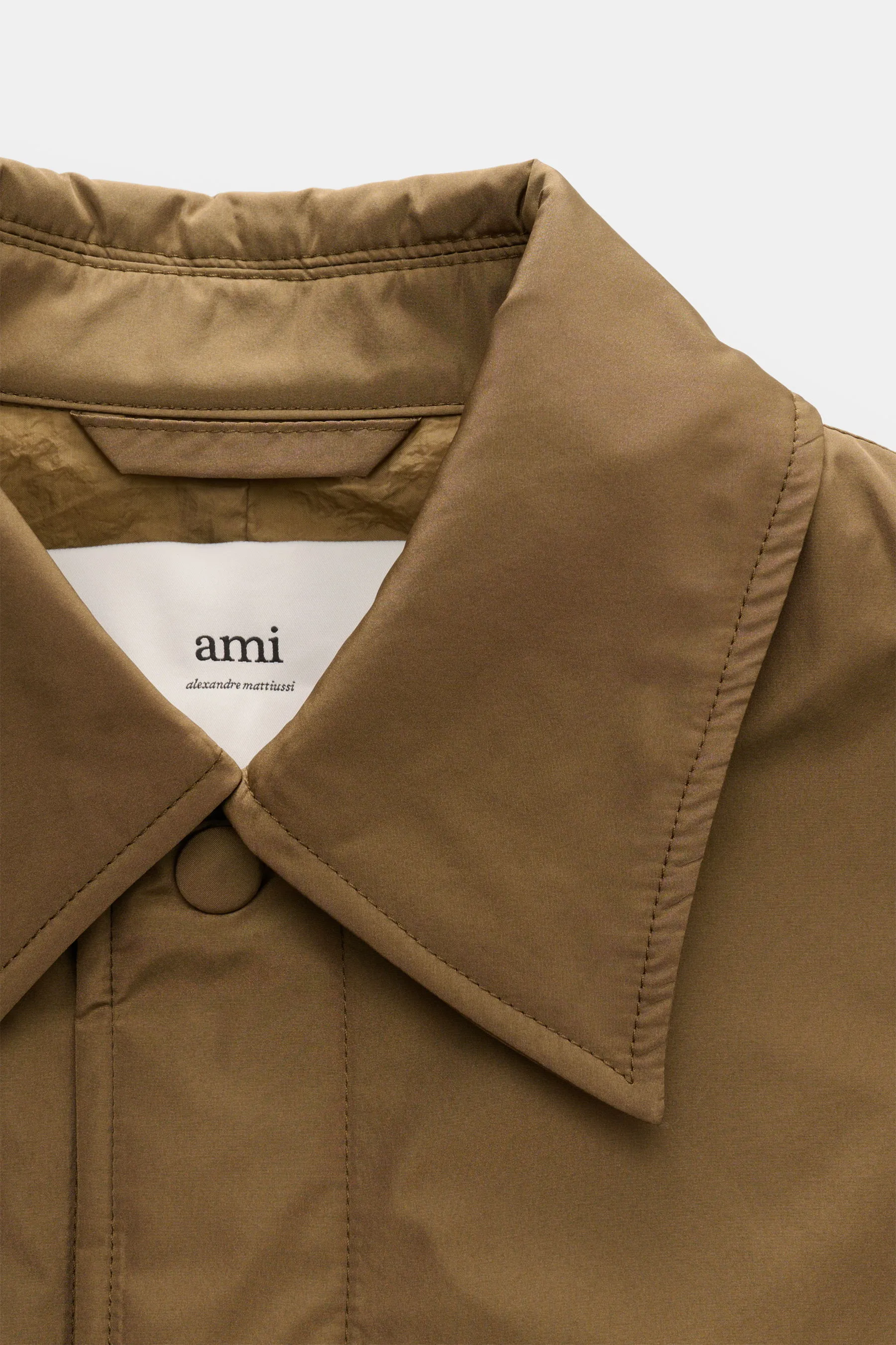 Ami Paris - Herren - Overshirt graubraun