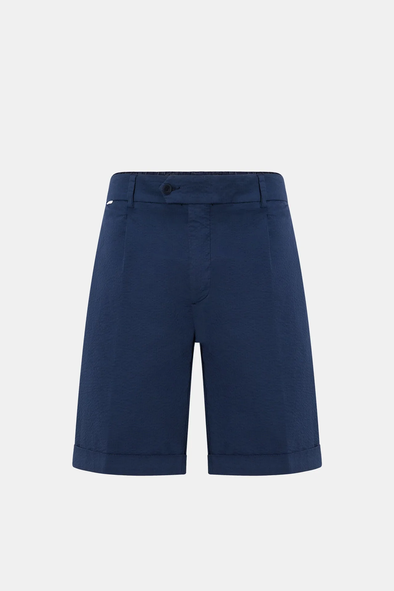 04651/ A trip in a bag - Herren - Seersucker-Shorts navy 04651/ A trip in a bag - Herren - Seersucker-Shorts navy