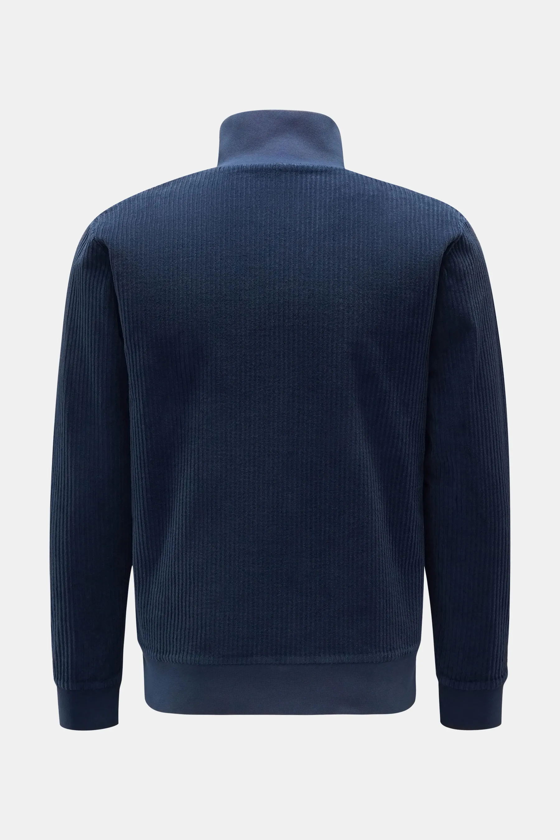 04651/ A trip in a bag - Herren - Cordblouson 'Cord Bomber' navy – Bild 2
