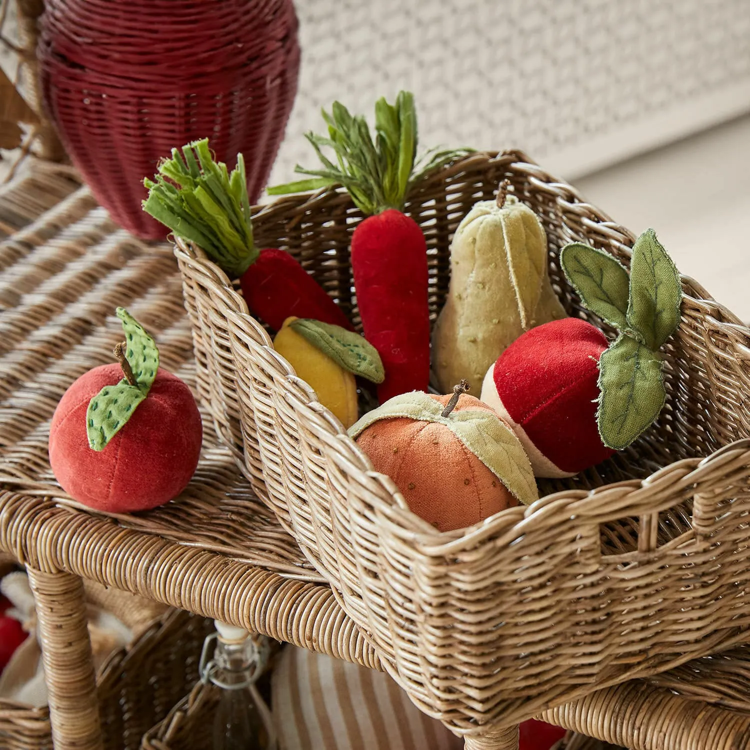 Stoffobst & -gemüse 7er Set Mivola – Bild 4