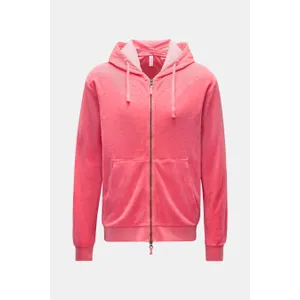 04651/ A trip in a bag - Herren - Frottee-Sweatjacke %27Terry Zip%27 koralle 04651/ A trip in a bag - Herren - Frottee-Sweatjacke %27Terry Zip%27 koralle