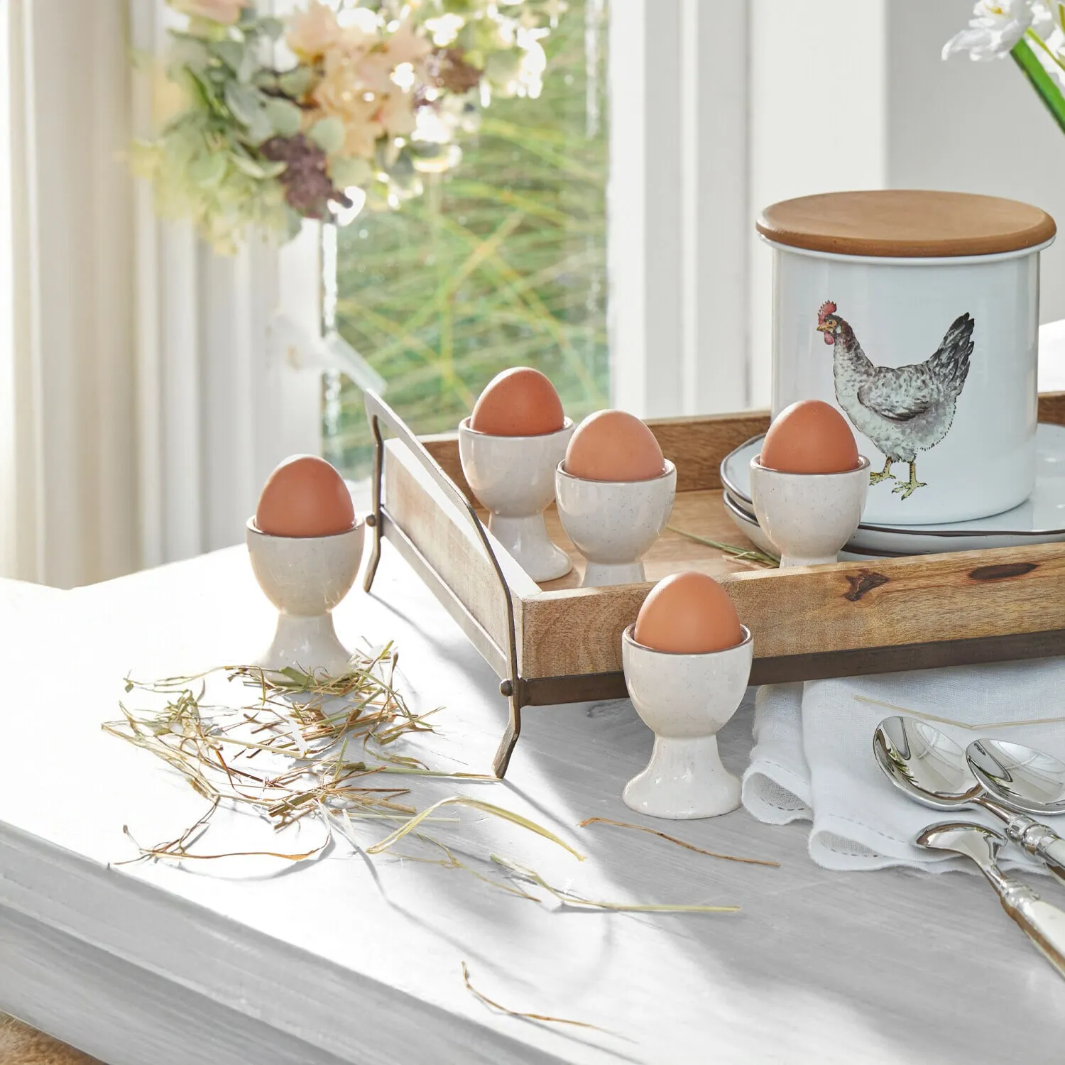 Eierbecher 6er Set Biarré – Bild 4