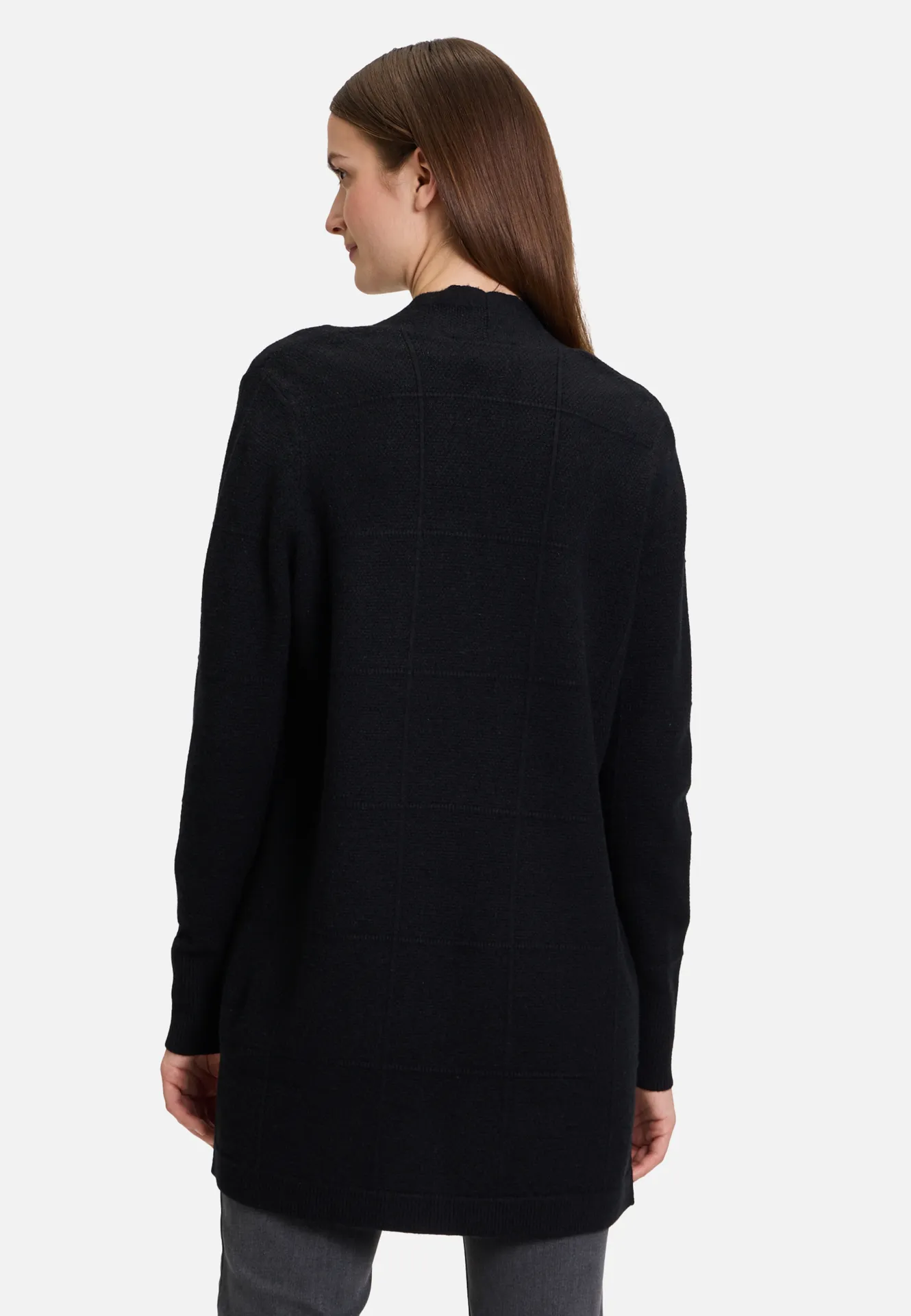 Longstrickjacke mit Struktur Longstrickjacke mit Struktur