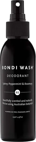 Bondi Wash Deodorant Spray Sydney Peppermint & Rosemary 125 ml Bondi Wash Deodorant Spray Sydney Peppermint & Rosemary 125 ml
