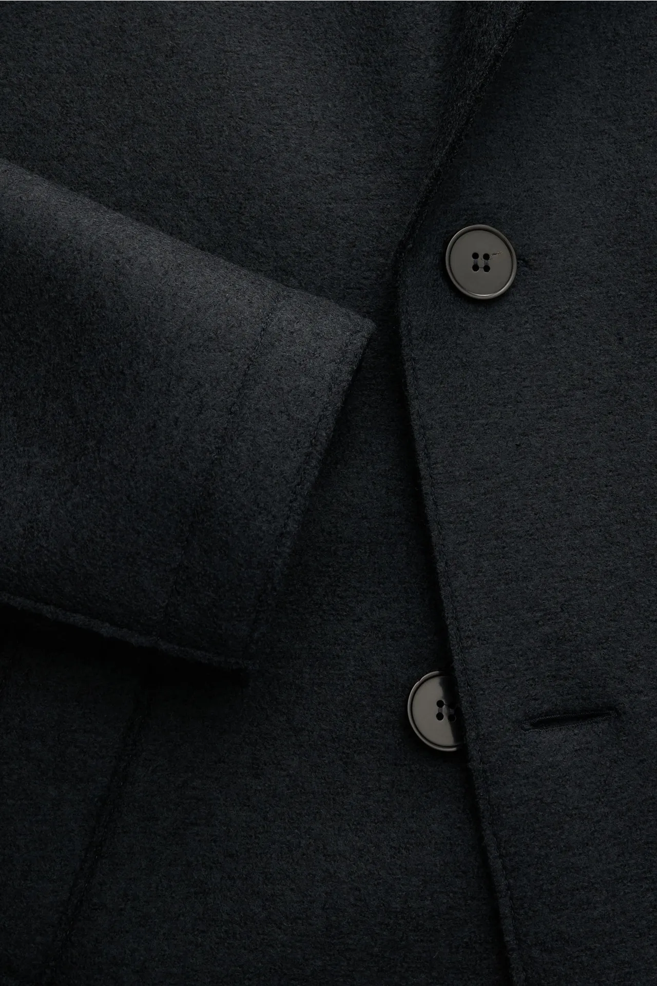 Harris Wharf London - Herren - Wollmantel dark navy – Bild 4