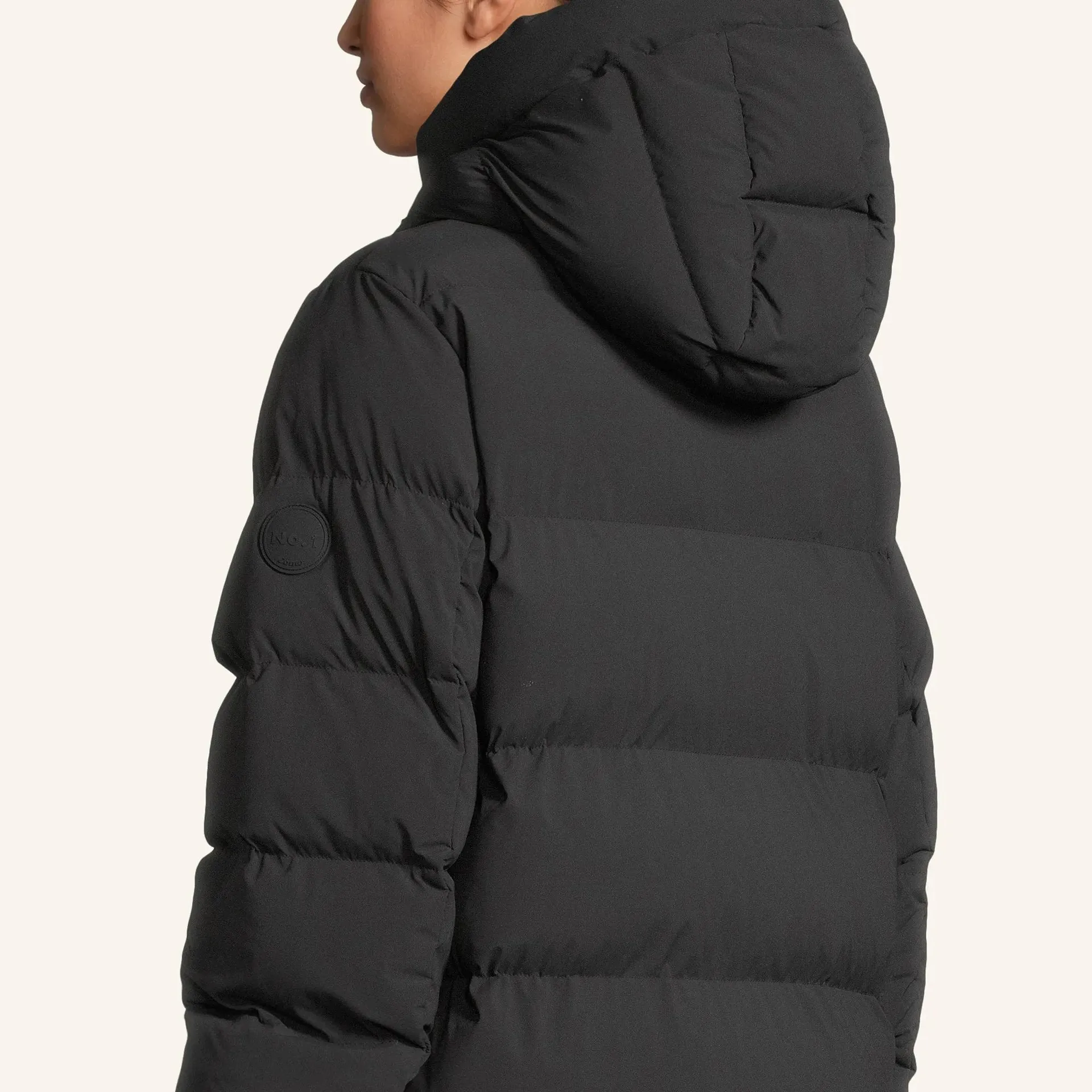 No1 Como - Steppmantel LUZIE - Größe M - schwarz – Bild 2