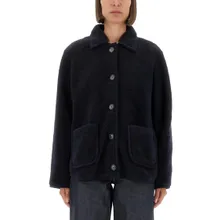 A.P.C. - "Estelle" Blouson Jacket - Größe 38 - schwarz A.P.C. - "Estelle" Blouson Jacket - Größe 38 - schwarz