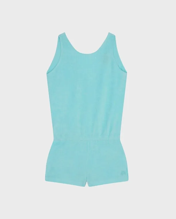 Vilebrequin - Solid Frottee-playsuit Für Mädchen - Einteiler - Gaby - Blau - Größe 6 Vilebrequin - Solid Frottee-playsuit Für Mädchen - Einteiler - Gaby - Blau - Größe 6