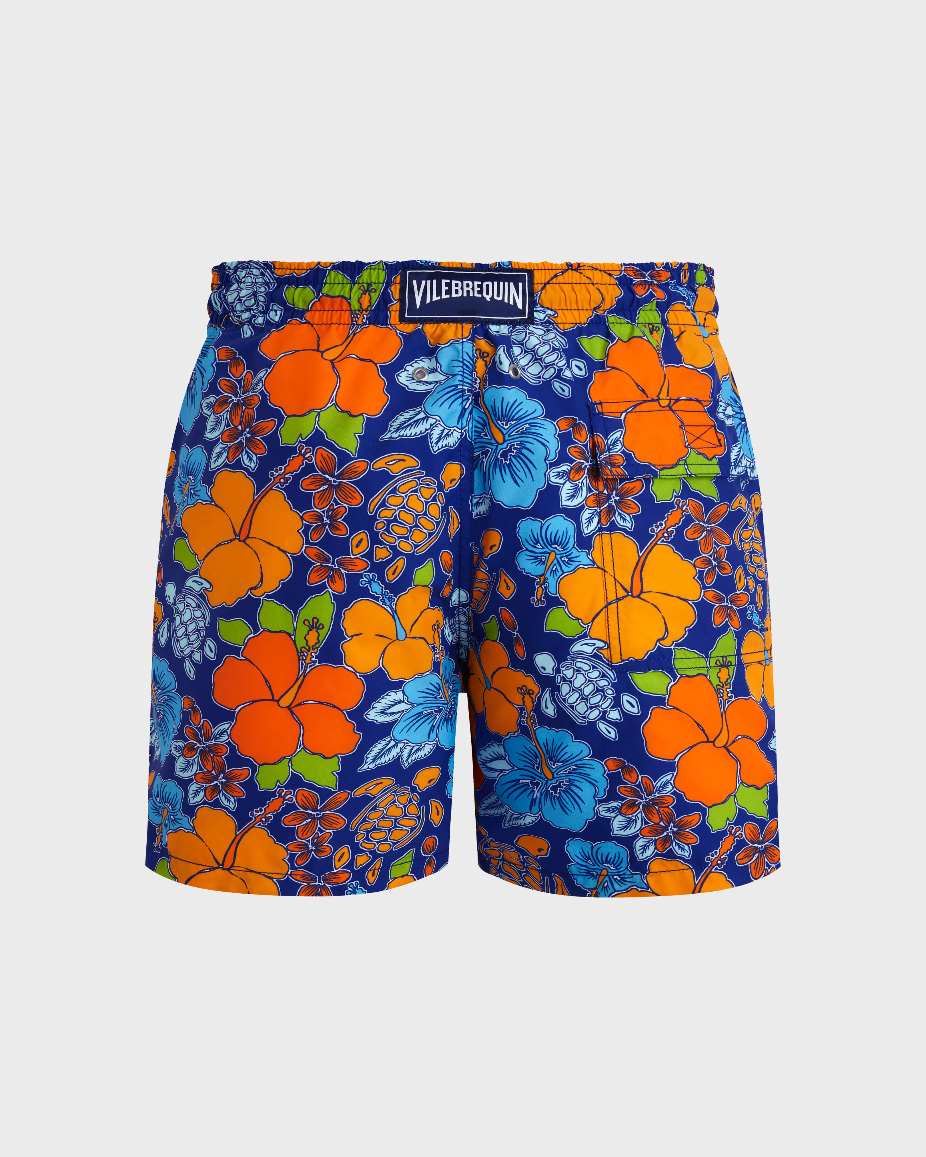 Vilebrequin - Tropical Turtle Badeshorts Für Herren - Bademode - Moorea - Blau - Größe M – Bild 2
