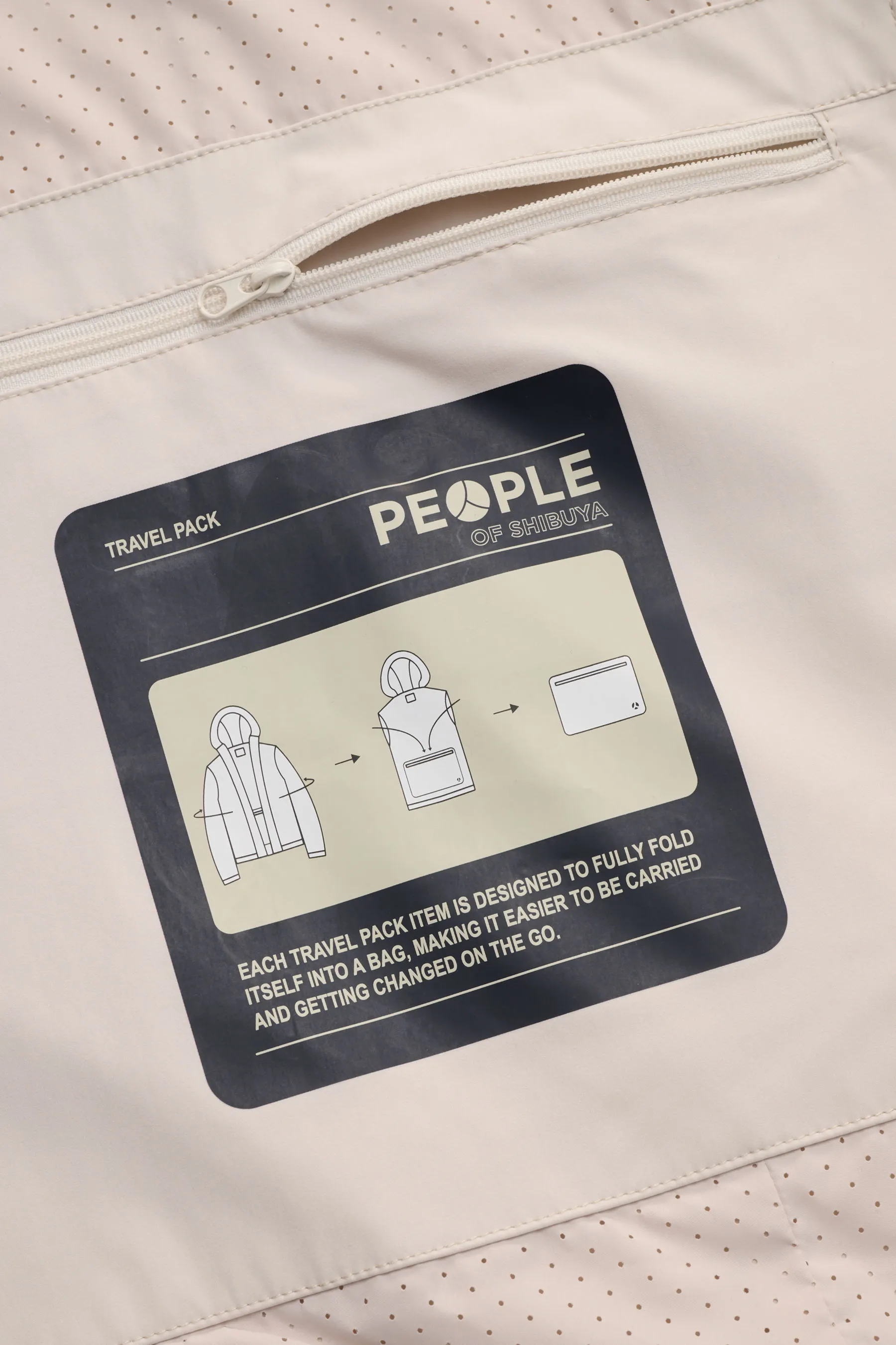 People of Shibuya - Herren - Kurzmantel 'Toshiro' beige – Bild 9