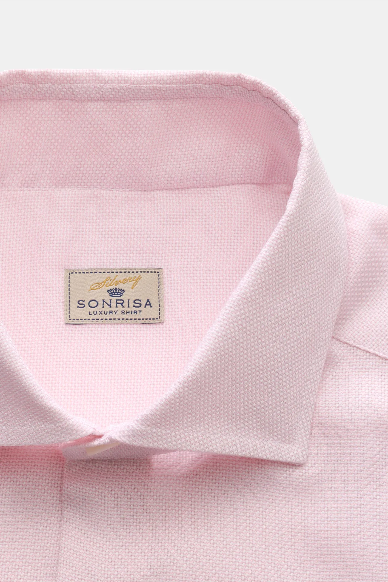 Sonrisa - Herren - Casual Hemd Haifisch-Kragen rosé – Bild 2