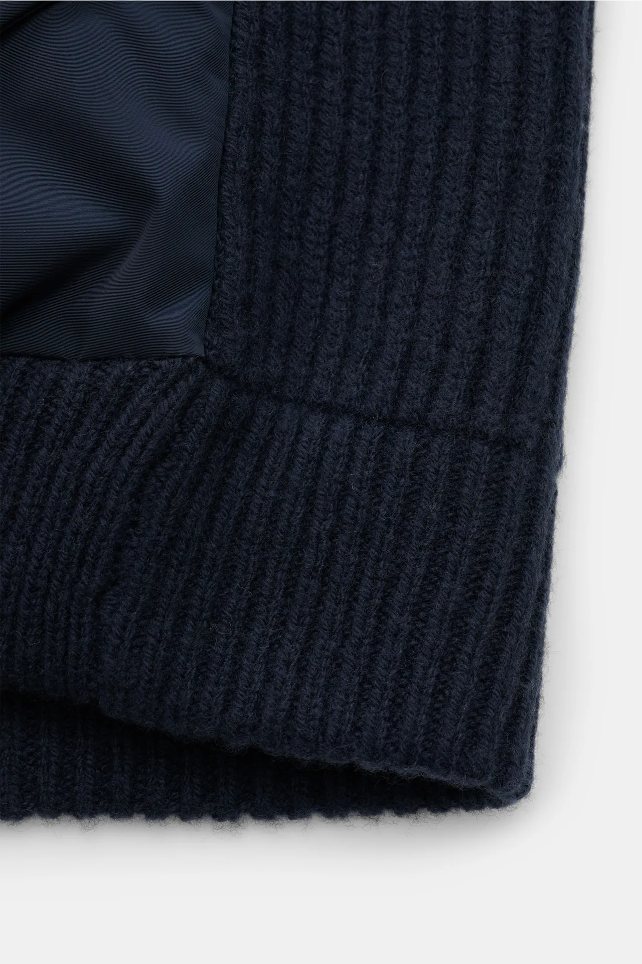 Moose Knuckles - Herren - Daunenblouson 'Magnus Knit Hybrid' navy – Bild 5