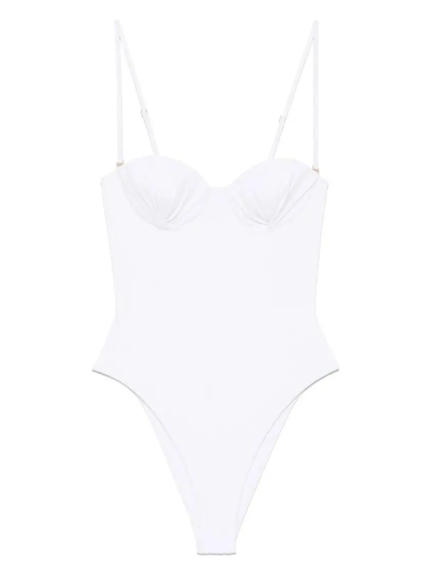 AMOTEA - Serena One Piece Swimsuit - Größe M - weiß AMOTEA - Serena One Piece Swimsuit - Größe M - weiß