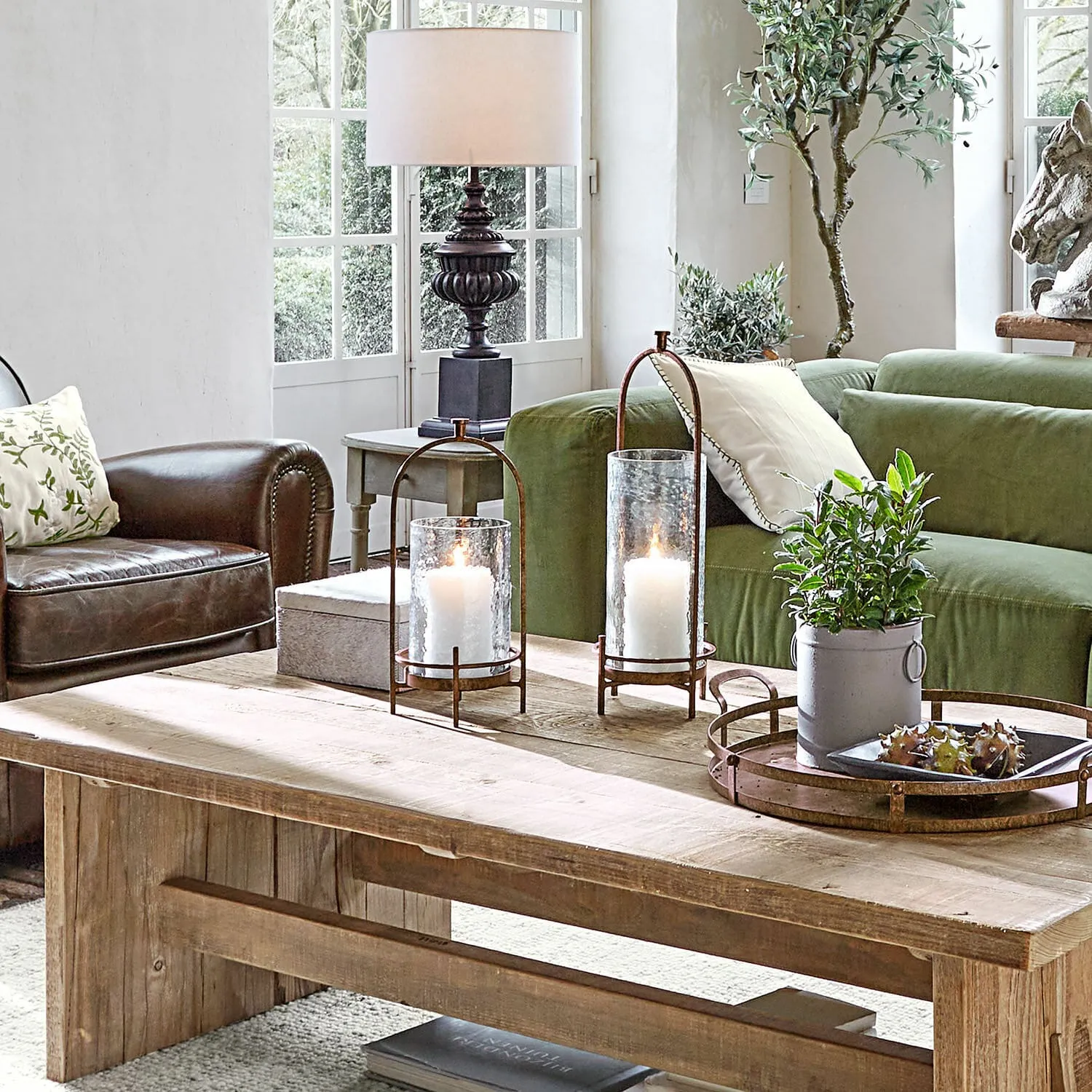 Windlicht 2er Set Aquivar – Bild 2