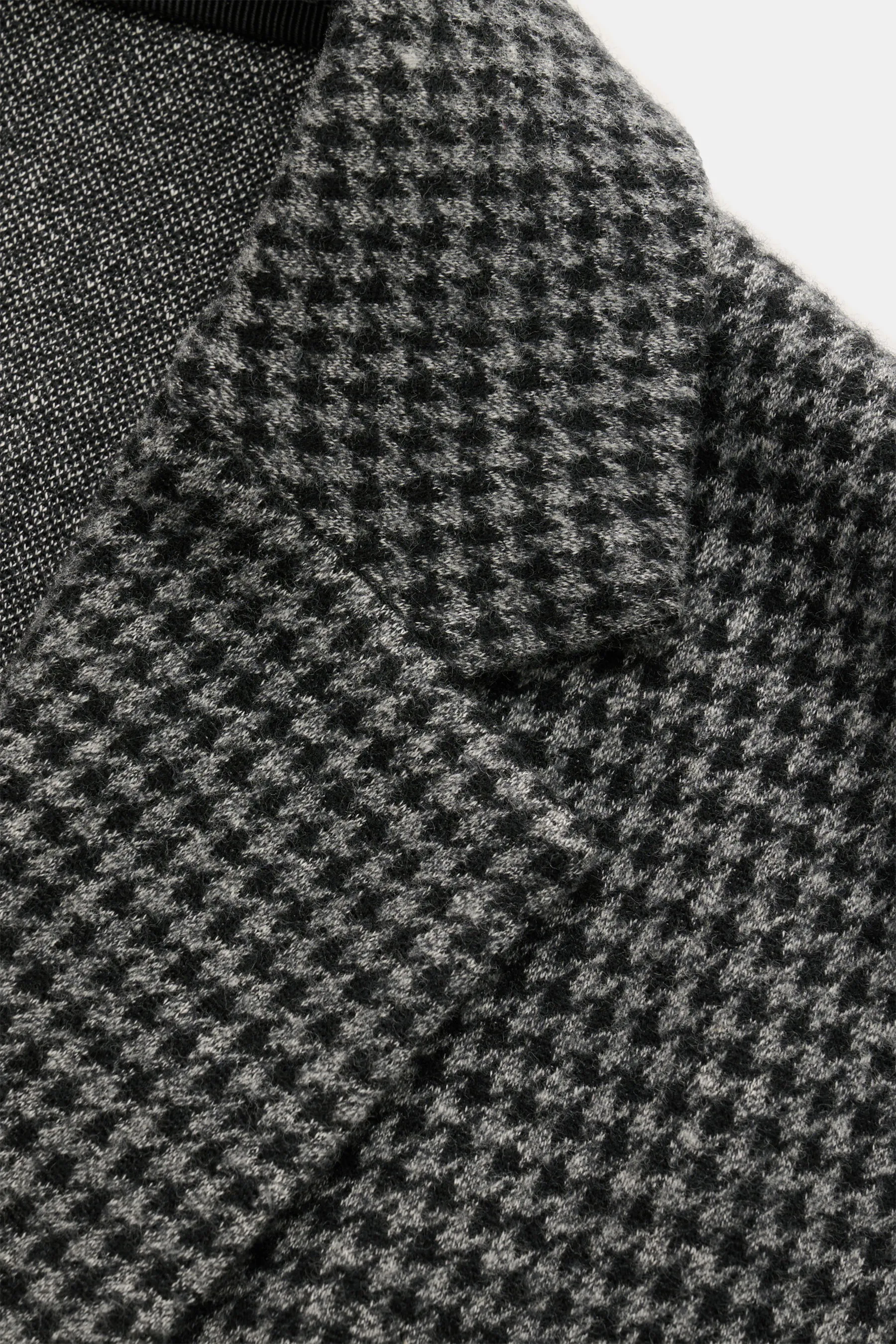 Harris Wharf London - Herren - Jersey-Sakko grau/schwarz gemustert – Bild 5