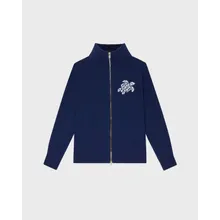 Vilebrequin - Turtle Pulloverjacke Aus Kaschmir Und Wolle Für Herren - Pullover - Juan - Blau - Größe XXL Vilebrequin - Turtle Pulloverjacke Aus Kaschmir Und Wolle Für Herren - Pullover - Juan - Blau - Größe XXL