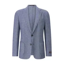 windsor. - Slim-Fit Sakko Giro mit Leinen - Größe 102 - blau windsor. - Slim-Fit Sakko Giro mit Leinen - Größe 102 - blau