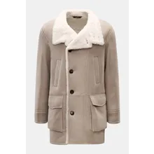 Manzoni 24 - Herren - Lammfelljacke hellgrau Manzoni 24 - Herren - Lammfelljacke hellgrau