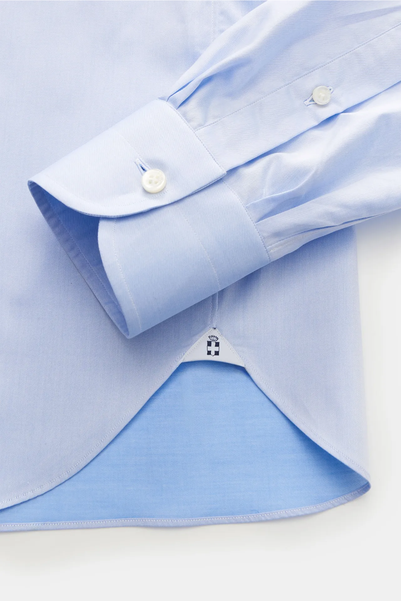 Truzzi - Herren - Business Hemd Haifisch-Kragen 'Napoli Busto' hellblau – Bild 3