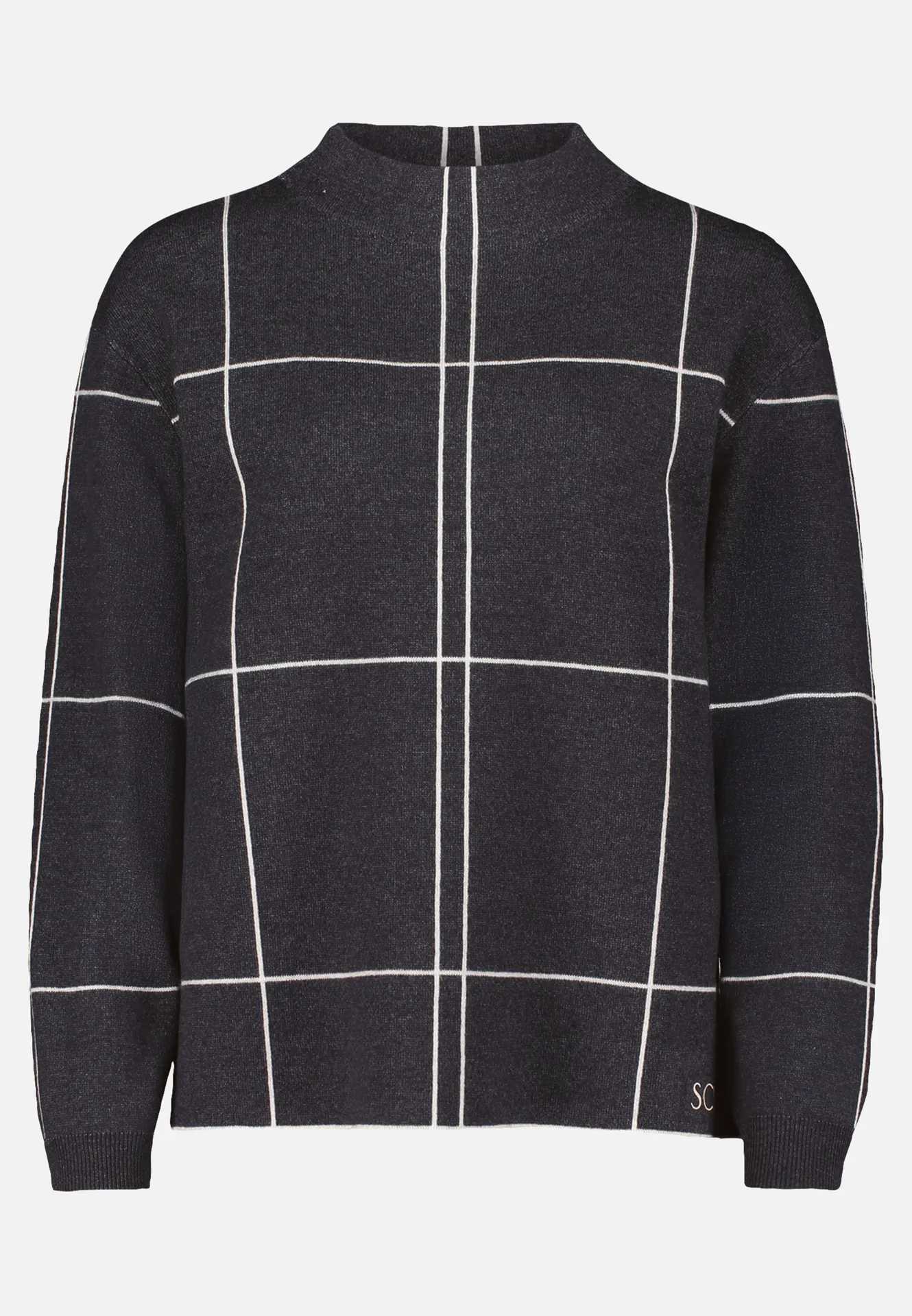 Strickpullover kariert – Bild 3