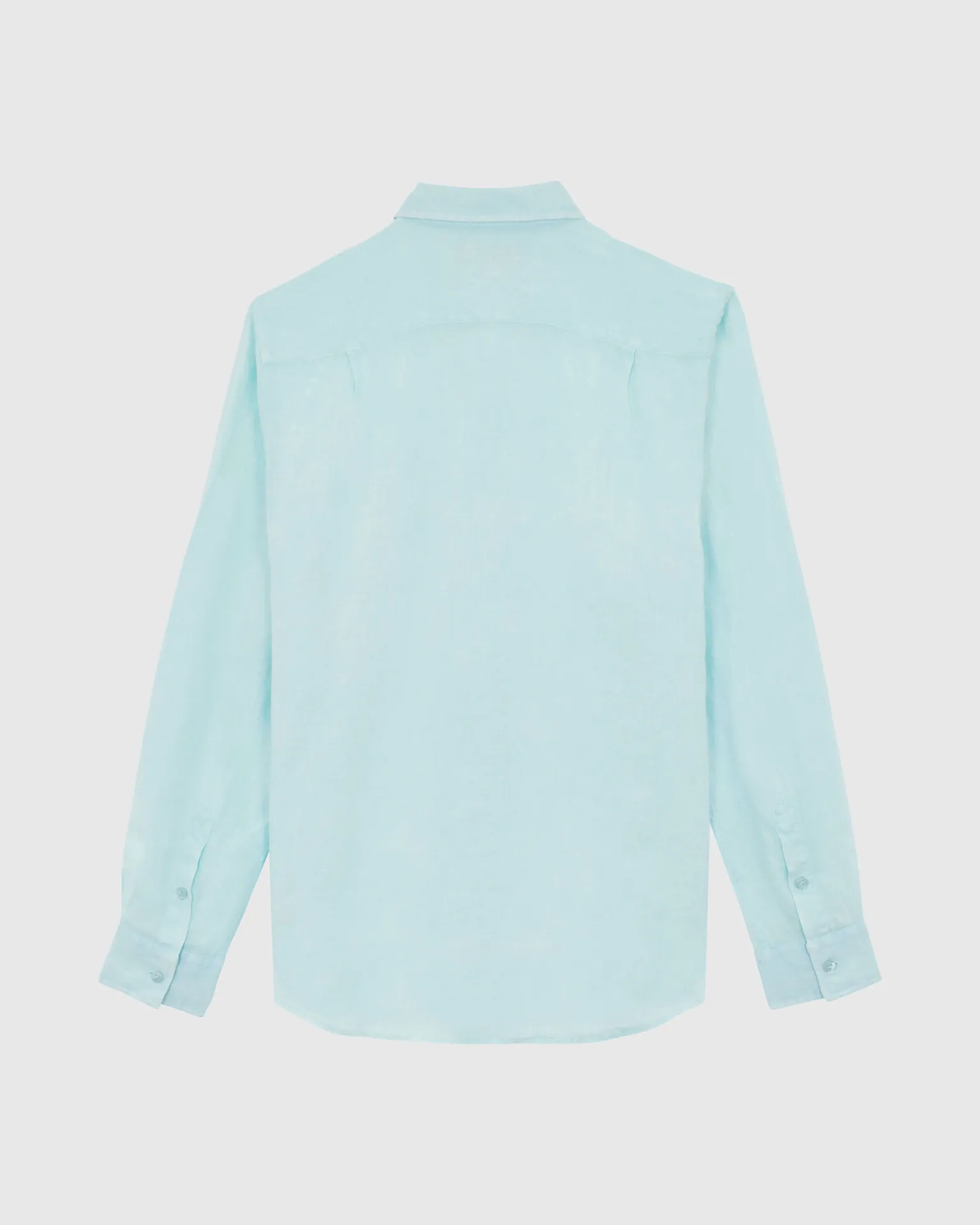 Vilebrequin - Natural Dye Leinenhemd Für Herren - Hemd - Caroubis - Blau - Größe S – Bild 2