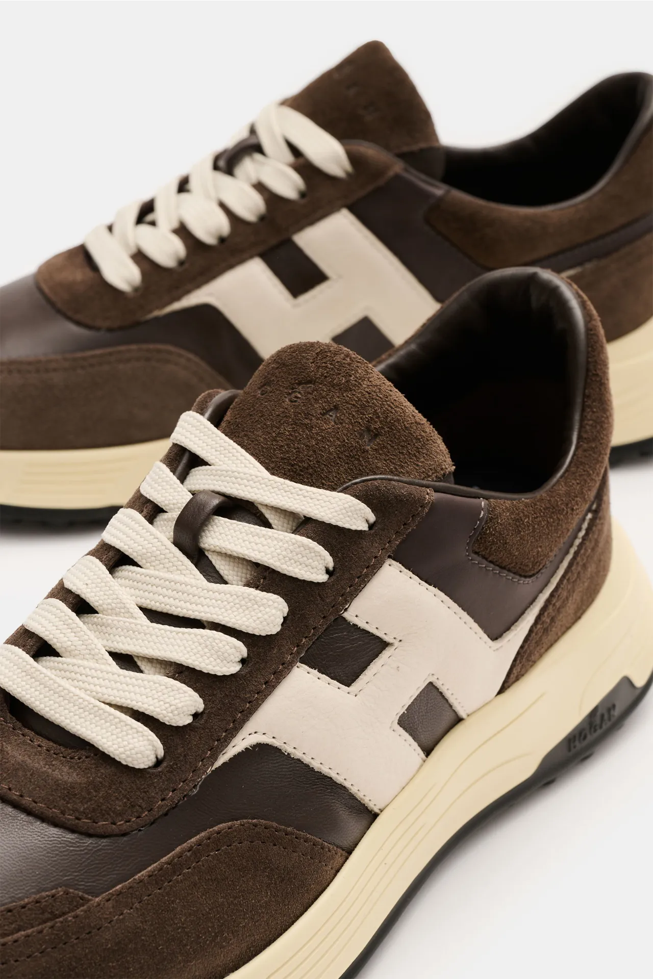 Hogan - Herren - Sneaker 'Hyperlight' braun/weiß – Bild 3