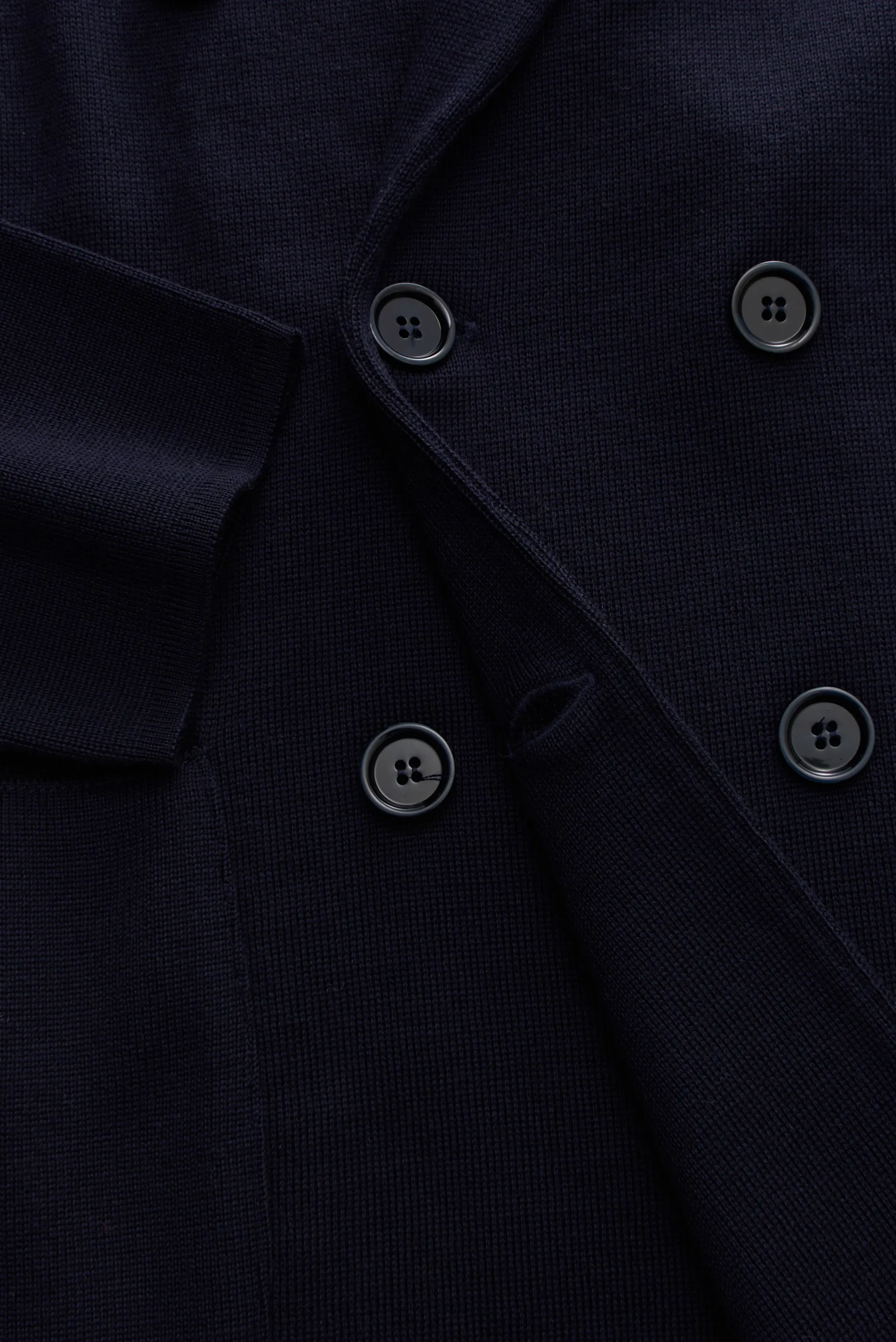 Lardini - Herren - Strickblazer navy – Bild 2