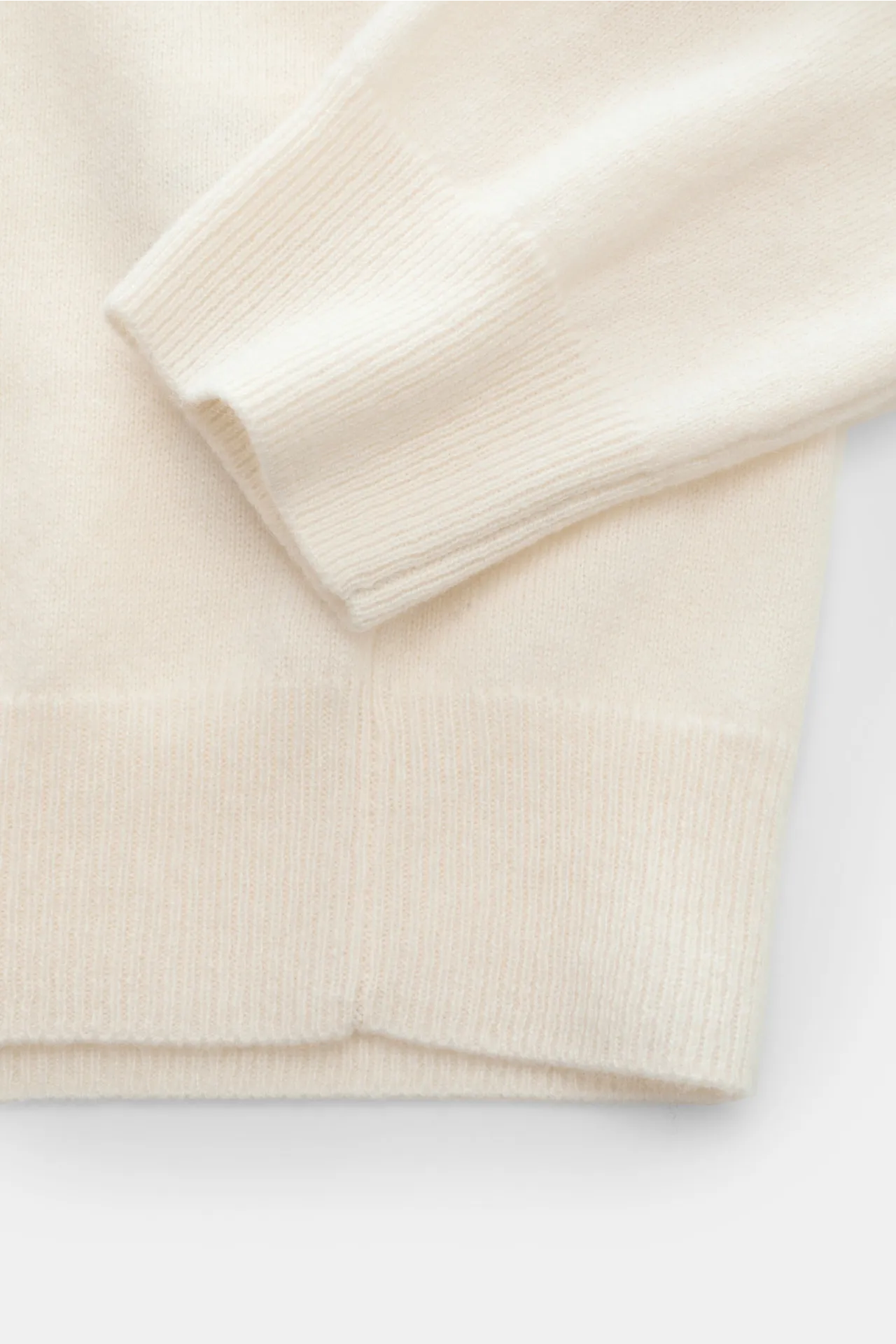 FTC - Herren - Cashmere Rundhalspullover creme – Bild 3