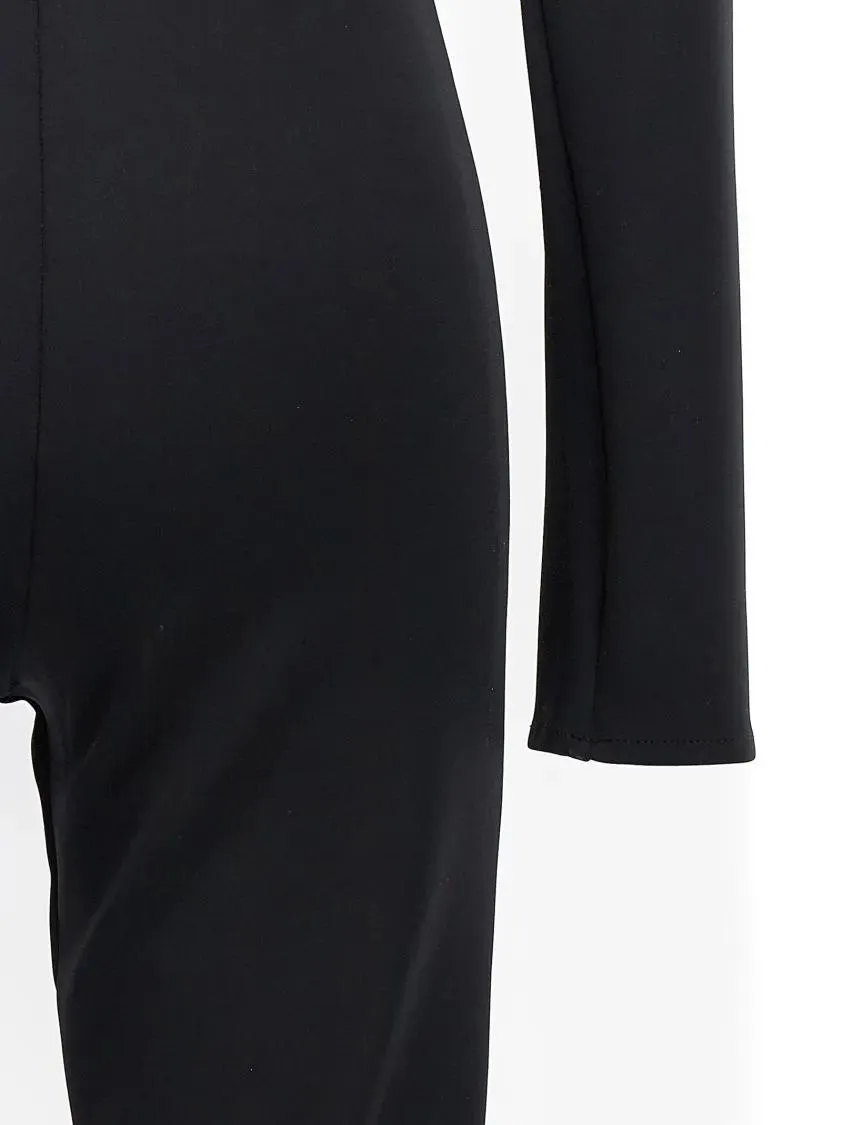 David Koma - Scuba Cut Out One-Length Bodysuit - Größe 6 - schwarz