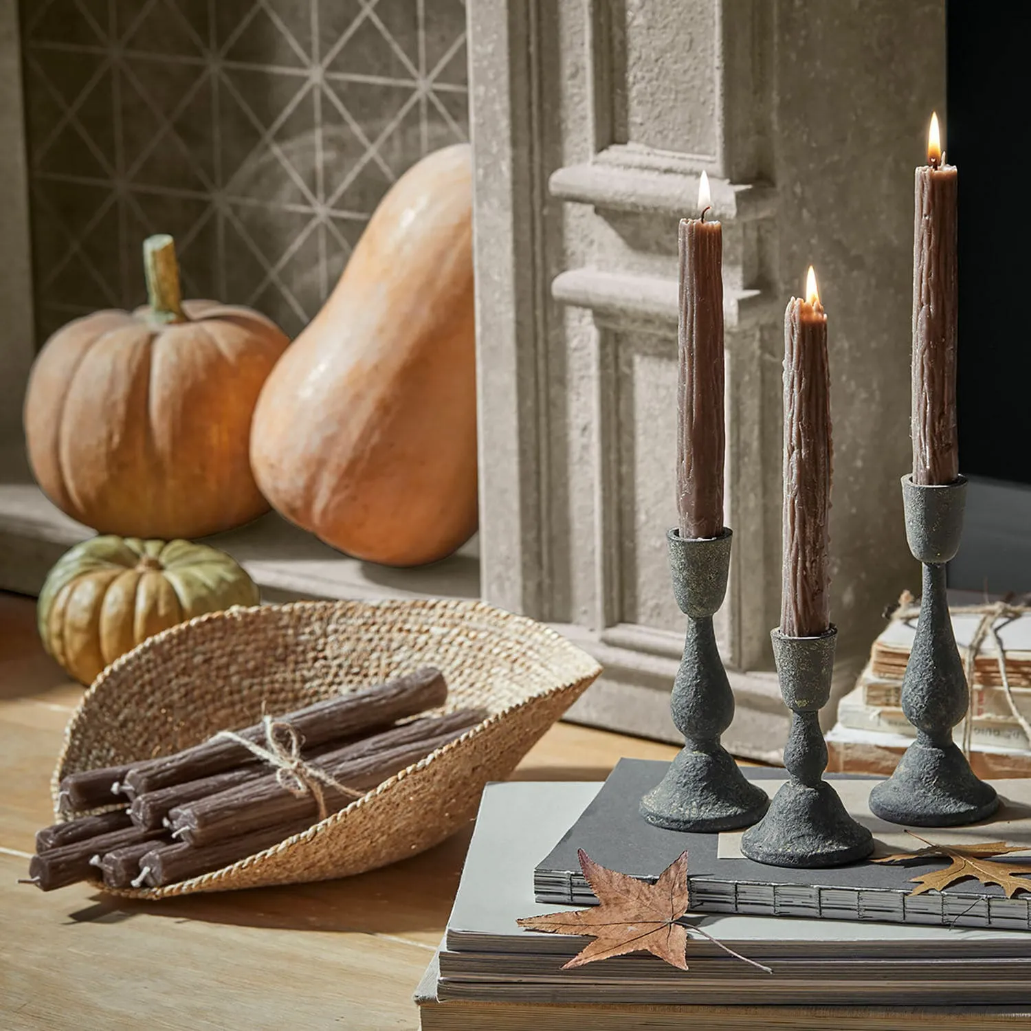 Kerze 12er Set Calviano – Bild 2