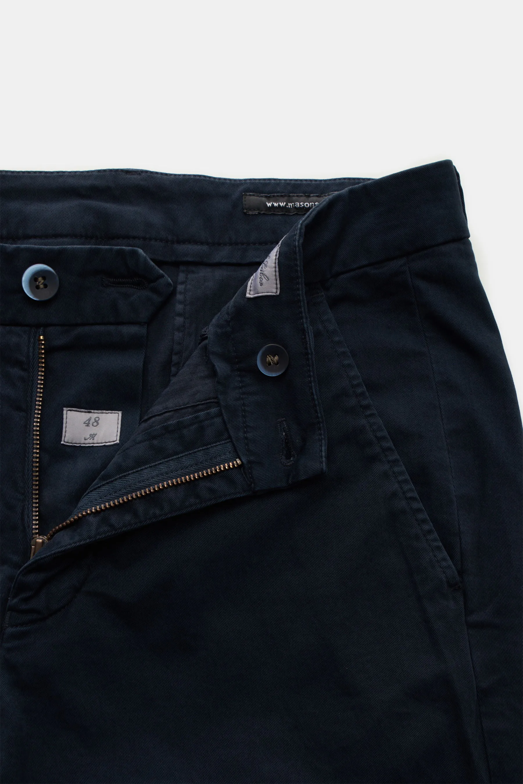 Mason's - Herren - Chino 'Torino Style' navy – Bild 4