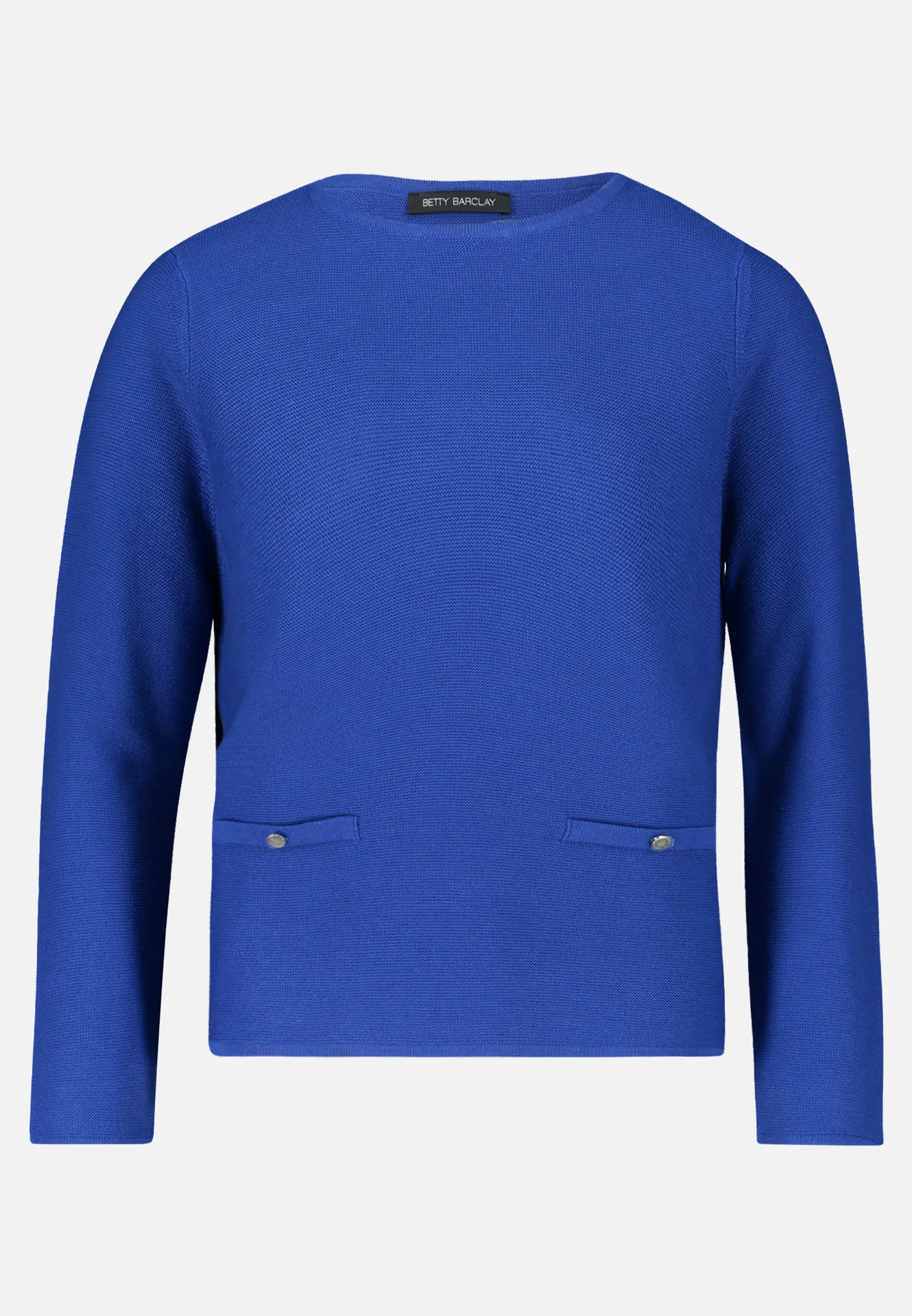 Feinstrickpullover mit aufgesetzten Taschen – Bild 3