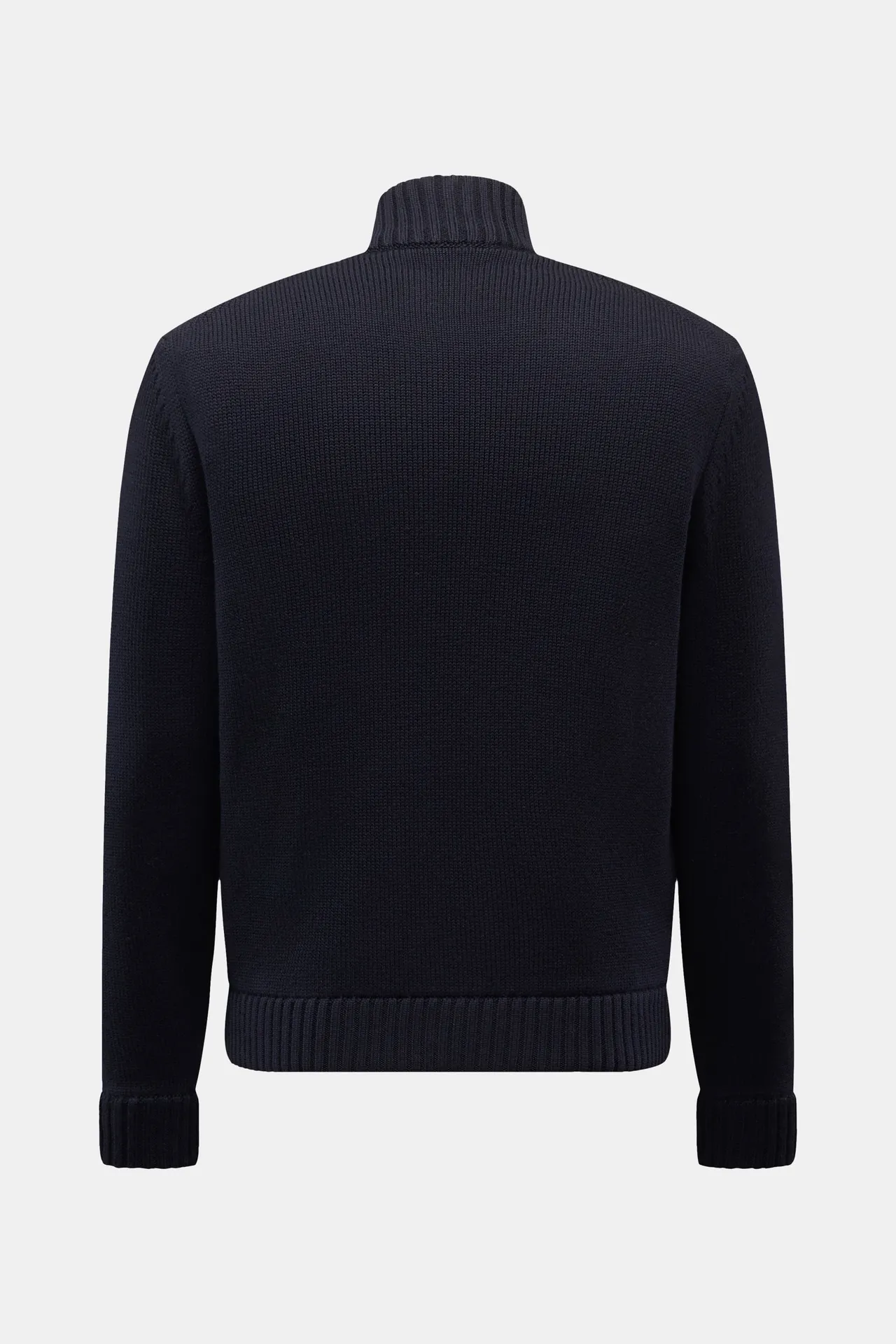 Zanone - Herren - Strickblouson navy – Bild 2