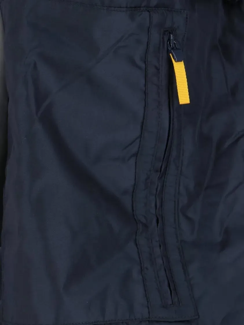 Aspesi - Navy Blue Water-Repellent Nylon Shirt - Größe XL - blau – Bild 3