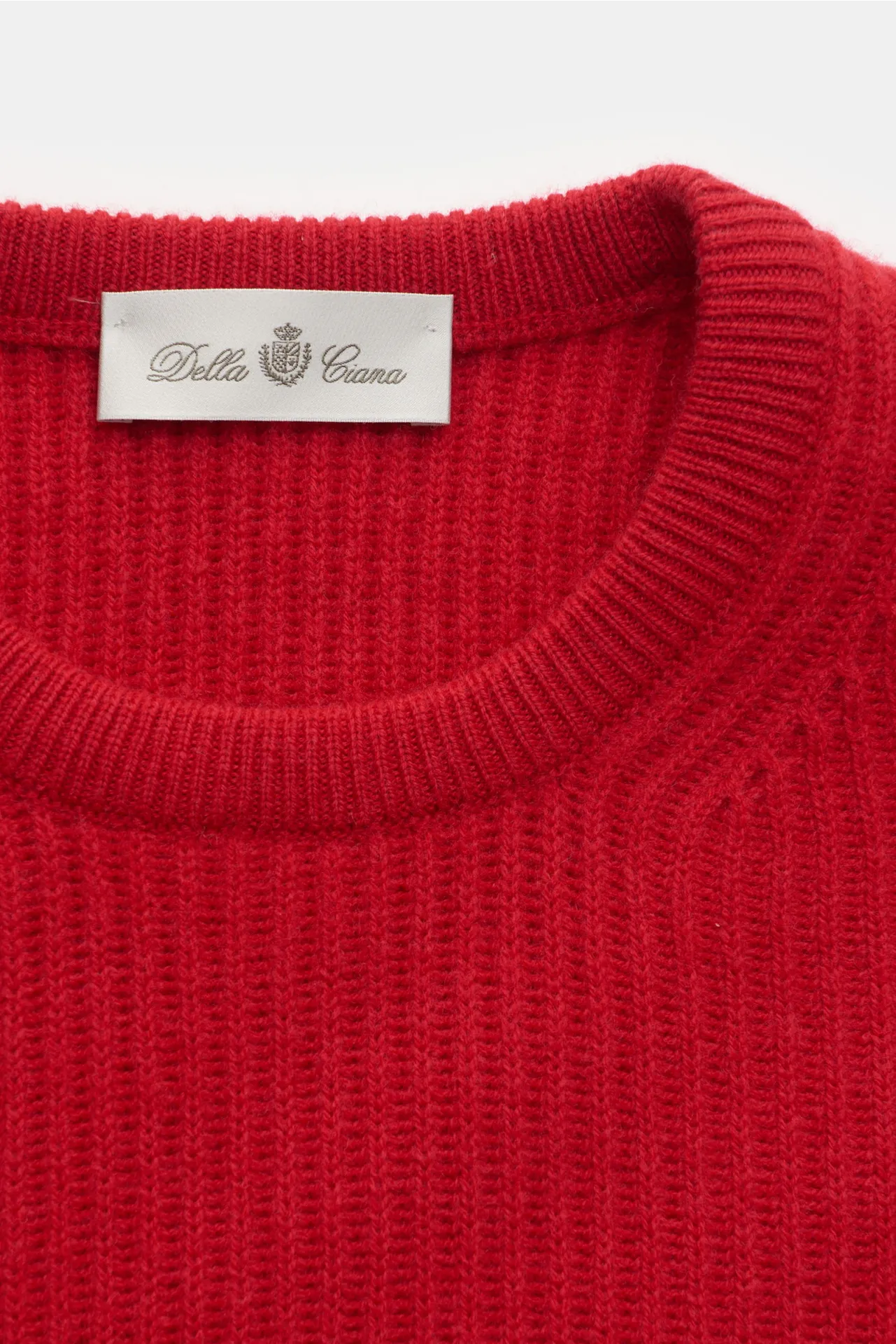 Della Ciana - Herren - Rundhalspullover rot – Bild 2