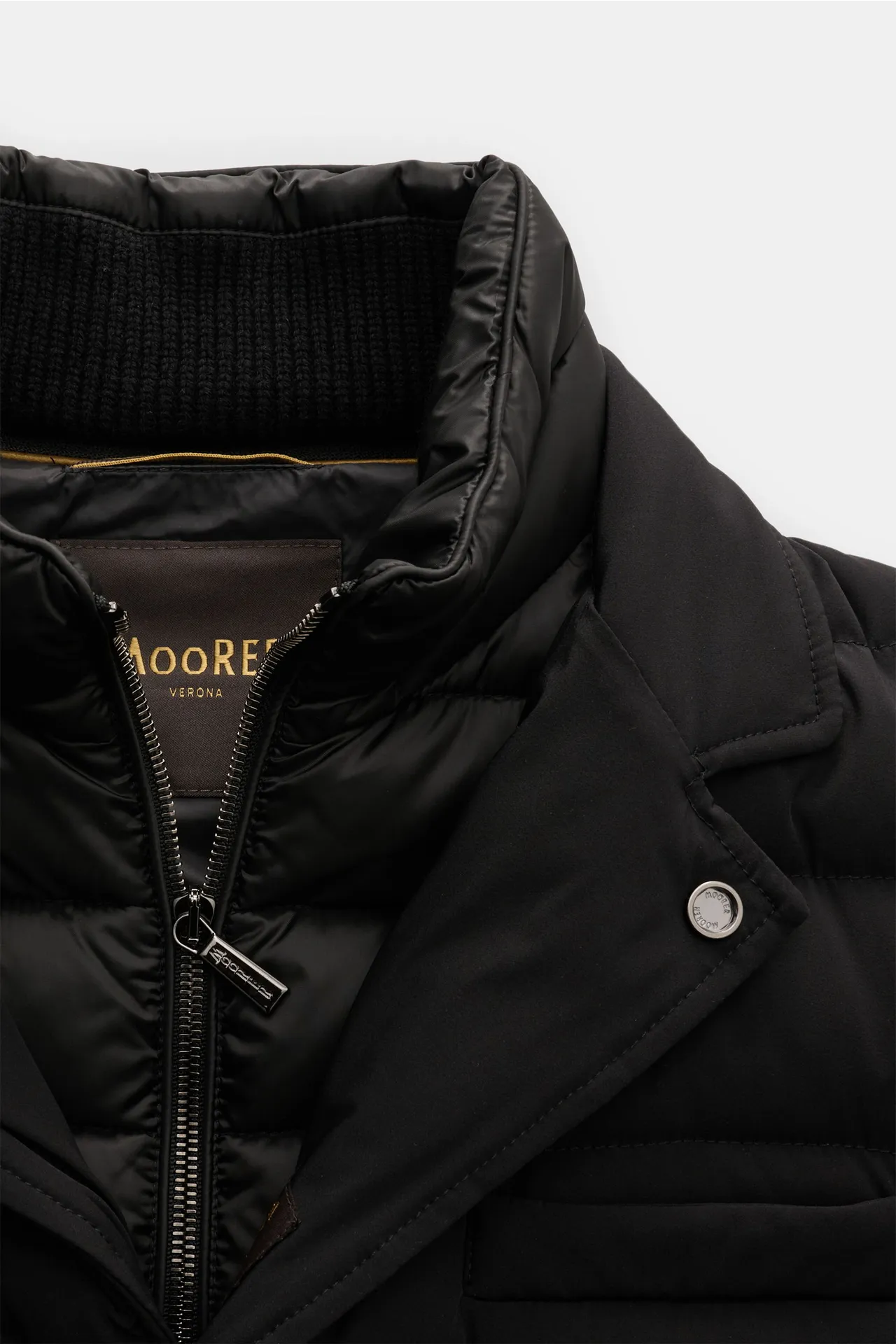 Moorer - Herren - Daunenjacke 'Rogers' schwarz – Bild 4