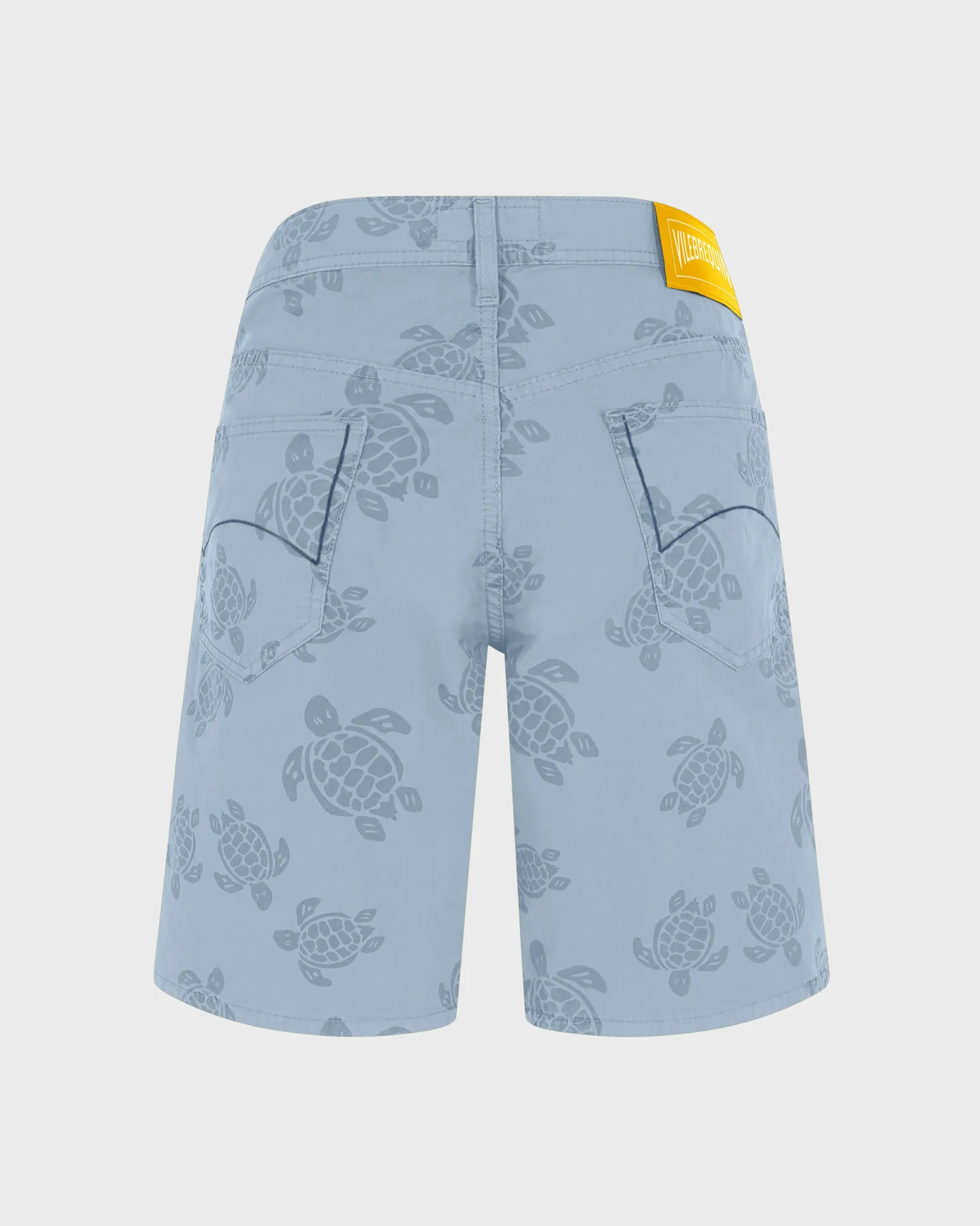 Vilebrequin - Herren Bermudashorts Mit Harzdruck Ronde Des Tortues - Bermuda - Garonne - Blau - Größe 32 – Bild 2
