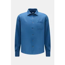 04651/ A trip in a bag - Herren - Casual Hemd Kent-Kragen dunkelblau 04651/ A trip in a bag - Herren - Casual Hemd Kent-Kragen dunkelblau