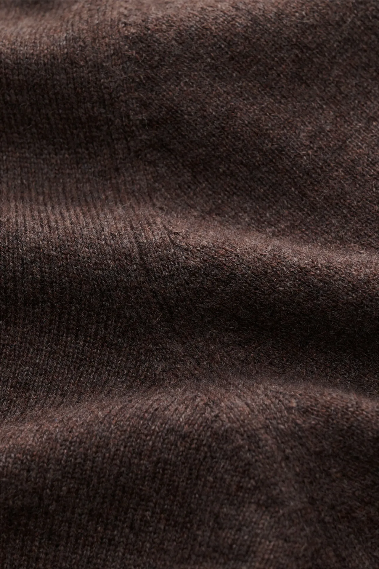 Brunello Cucinelli - Herren - Cashmere Rollkragenpullover graubraun meliert – Bild 4