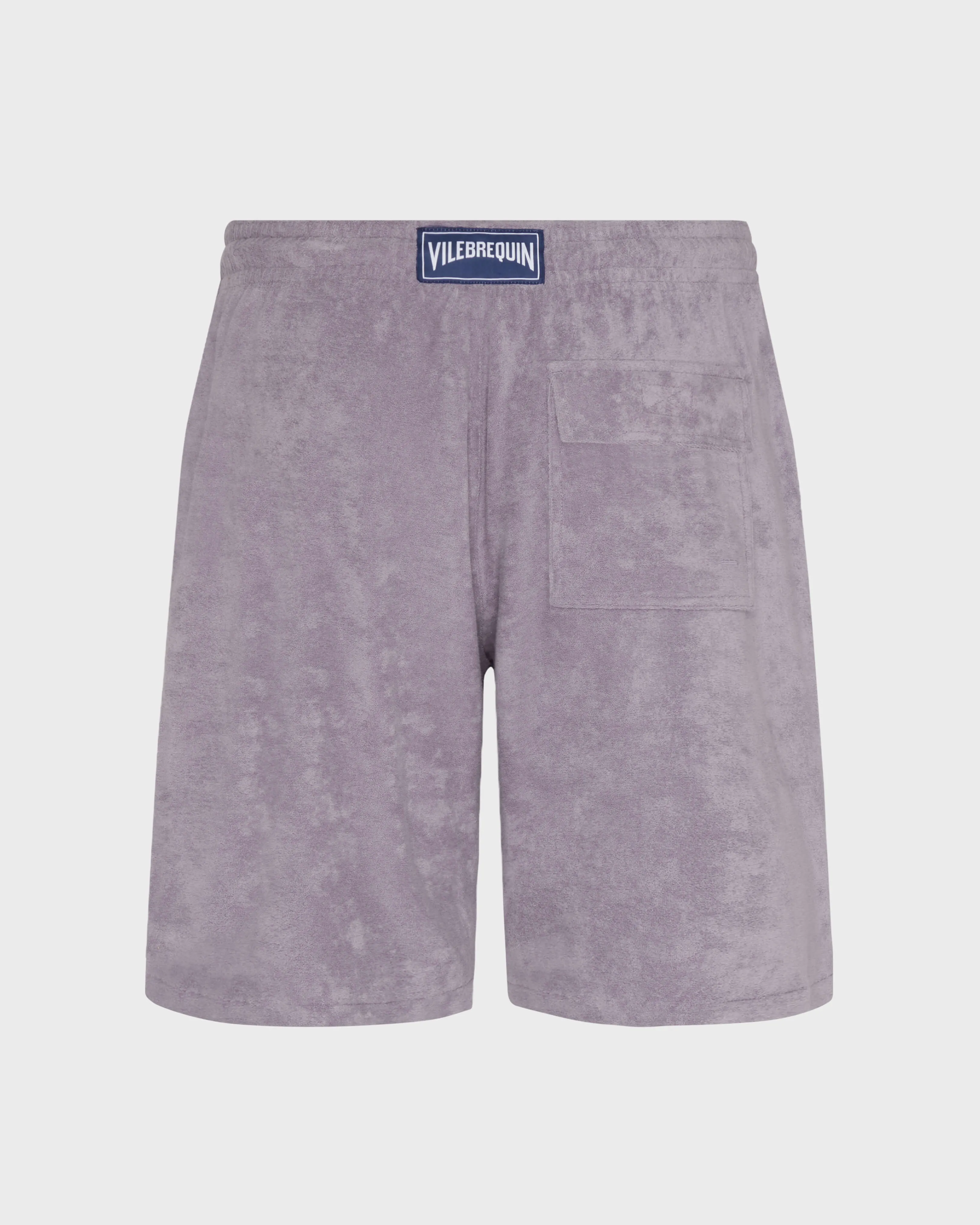 Vilebrequin - Jacquard-bermudashorts Aus Frottee - Bermuda - Bolide - Violett - Größe L – Bild 2