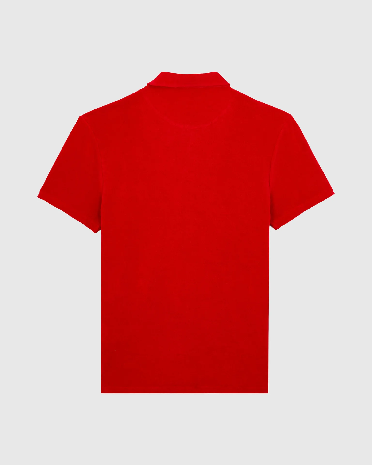 Vilebrequin - Solid Frottee-polohemd Für Herren - Polohemd - Phoenix - Rot - Größe M – Bild 2