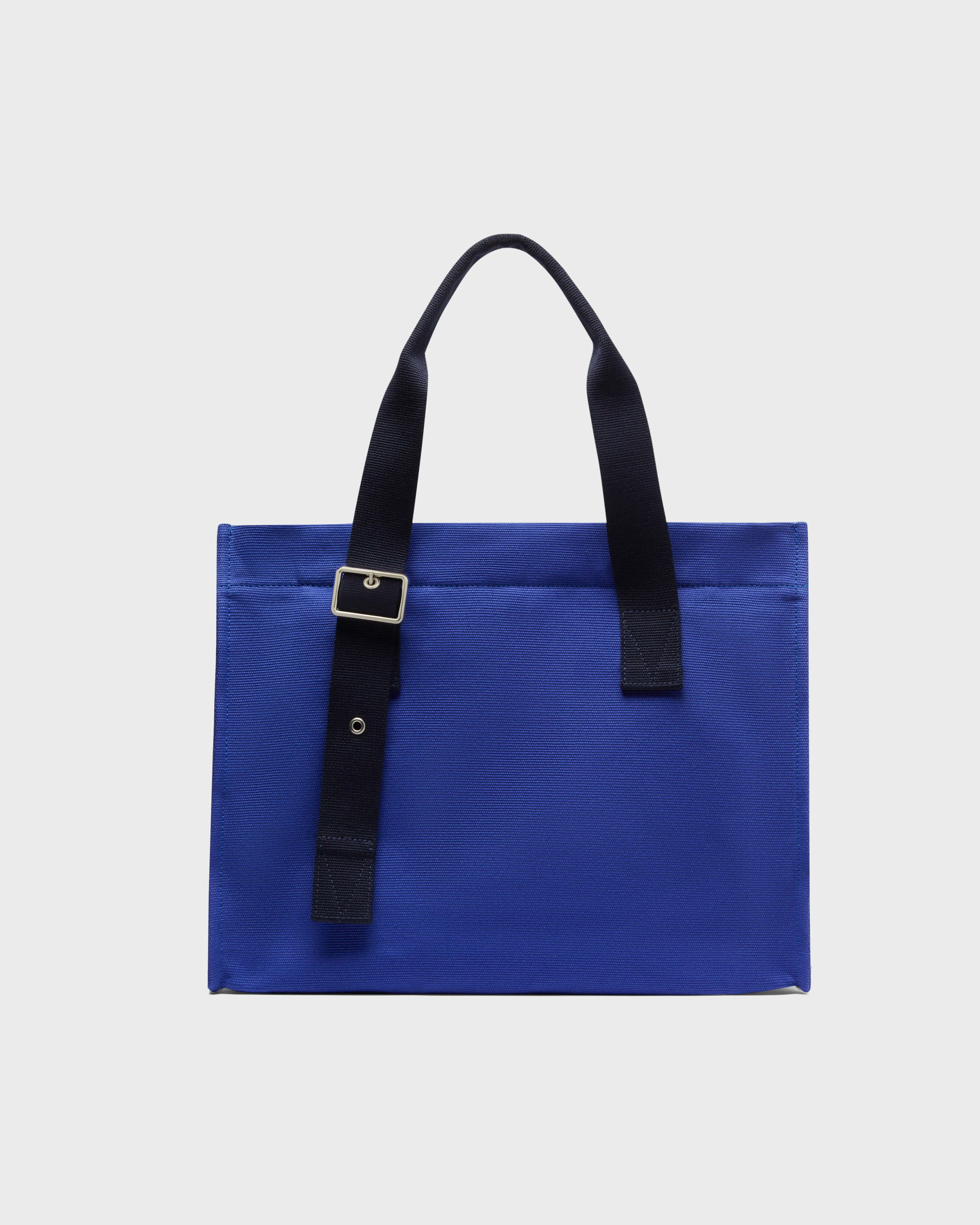 Vilebrequin - Kleine Einfarbige Strandtasche Aus Baumwolle - Strandtasche - Bagmu - Blau - Größe OSFA – Bild 2