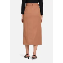 Midirock mit Gürtel Midirock mit Gürtel